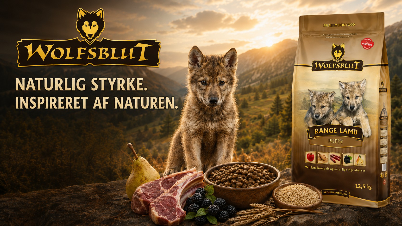 Wolfsblut premium foder til aktive hunde