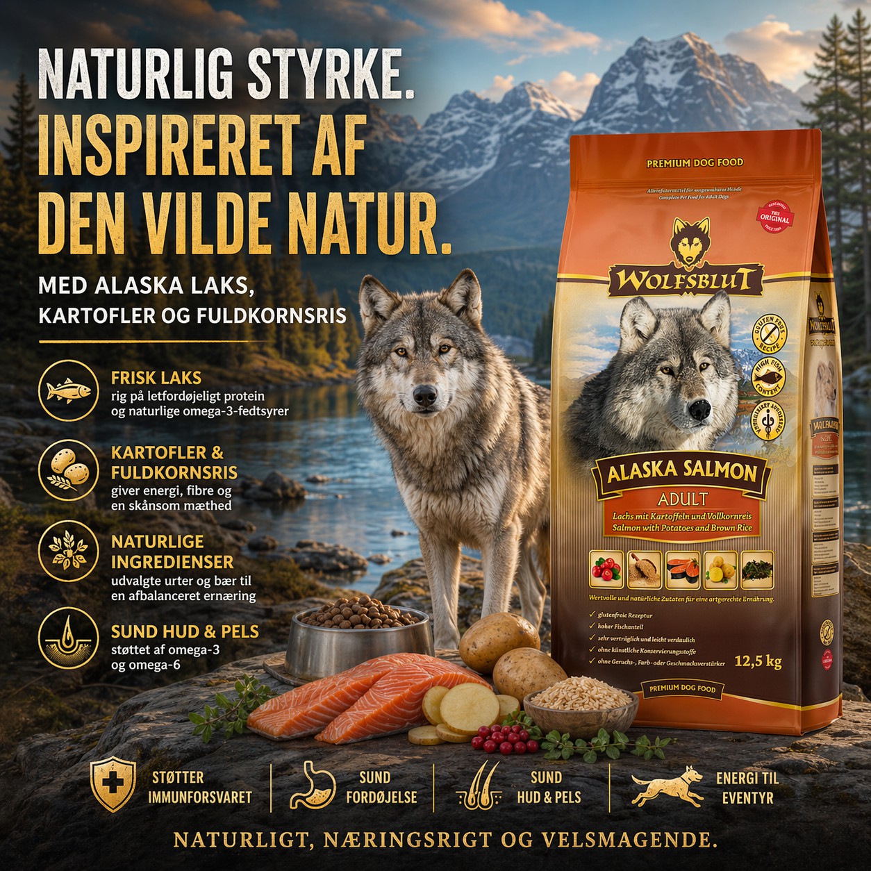 Wolfsblut Alaska Salmon hundefoder