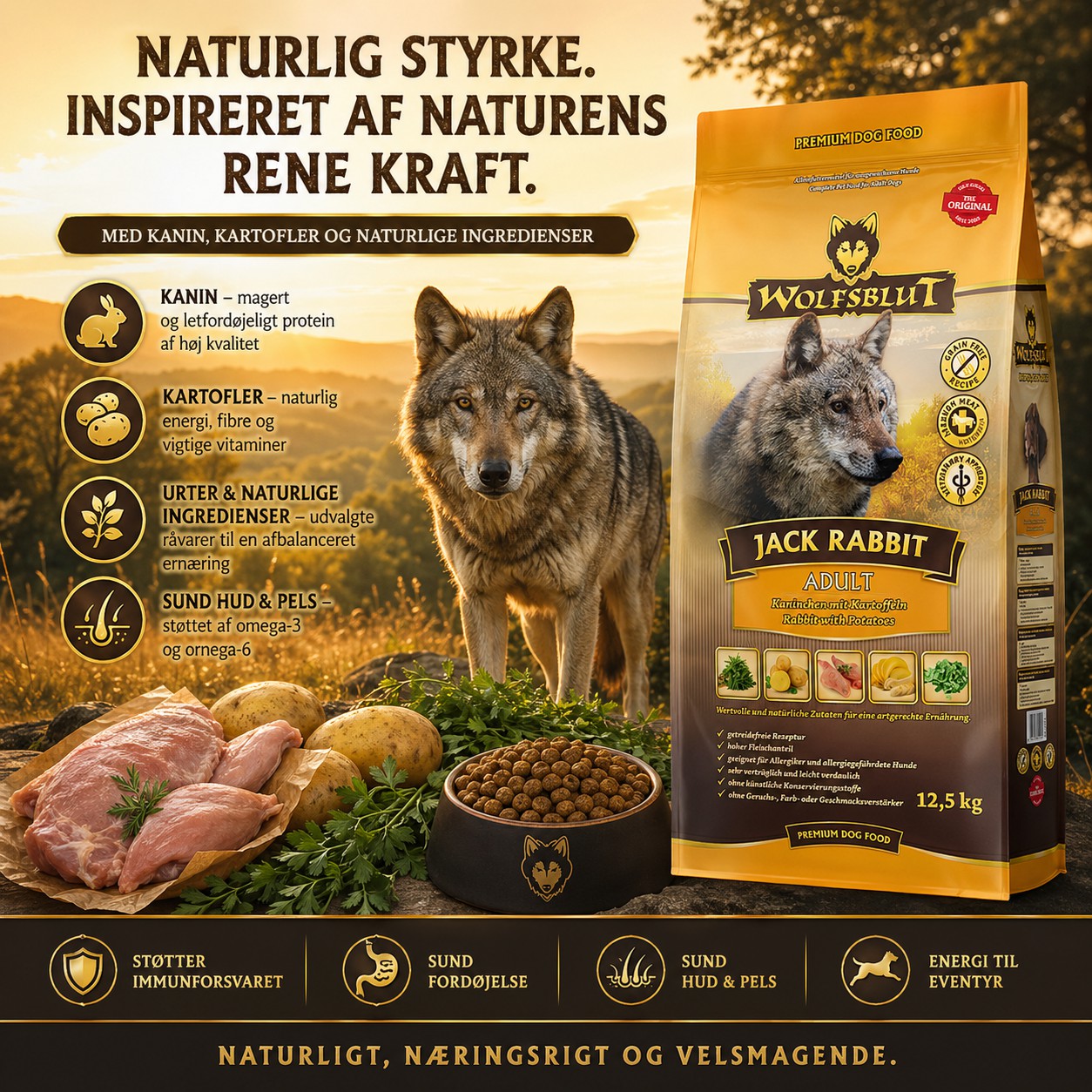 Wolfsblut Jack Rabbit hundefoder