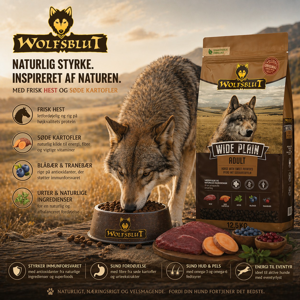 Wolfsblut Wide Plain hundefoder