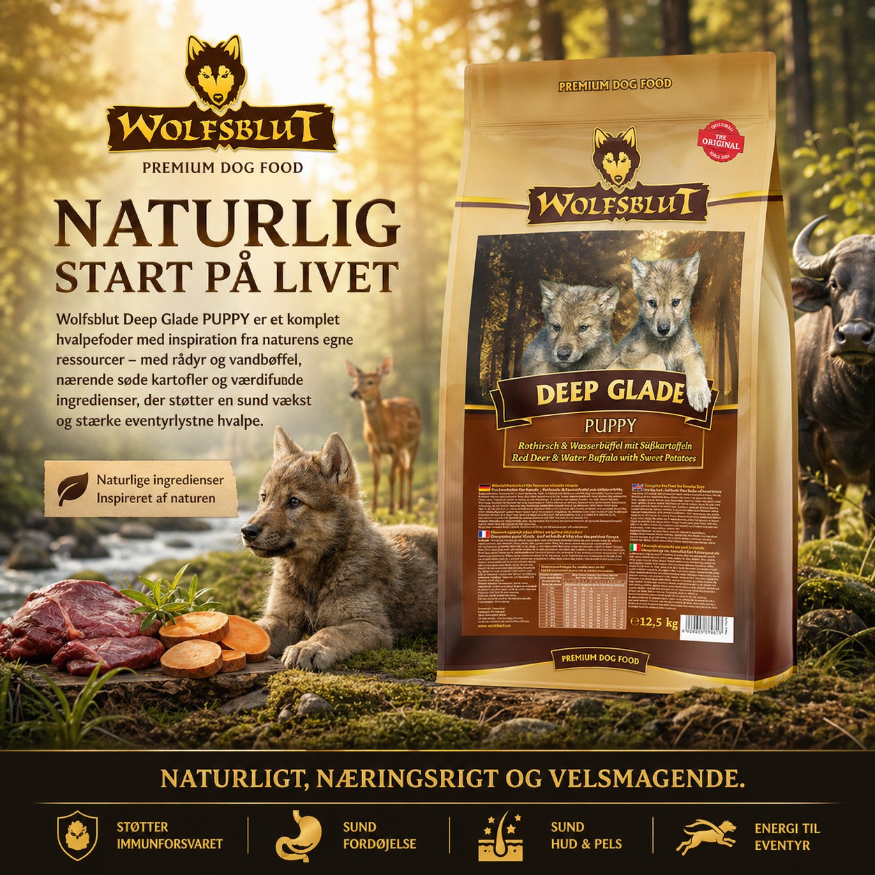 Wolfsblut Deep Glade Puppy hundefoder