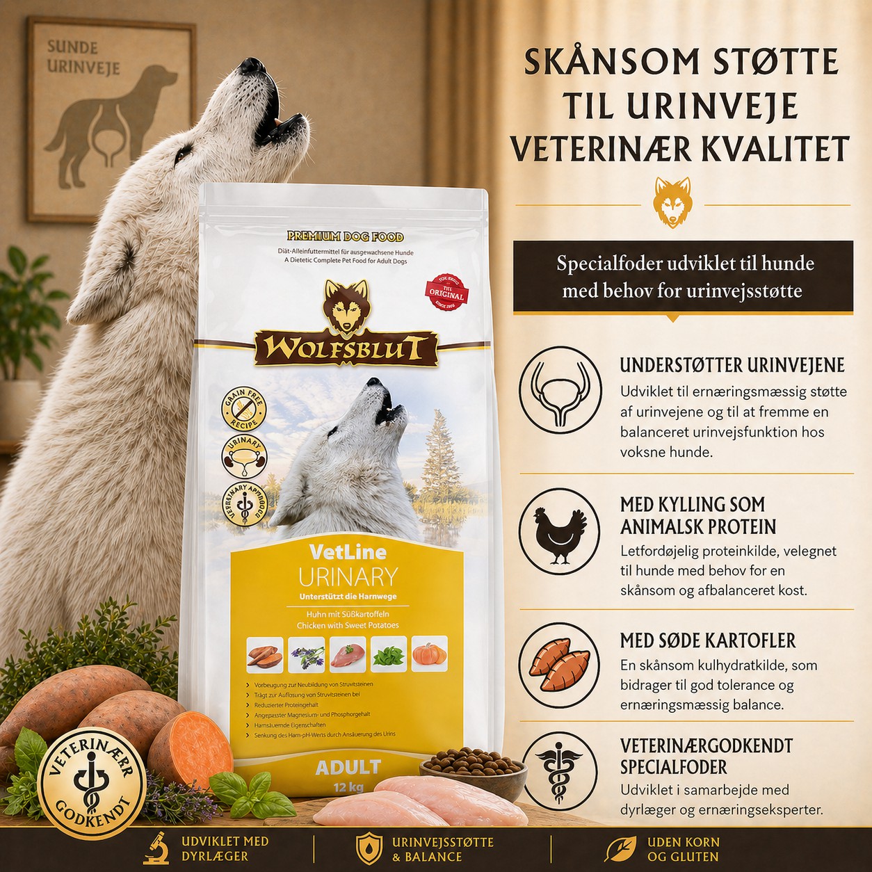 Wolfsblut Vetline Urinary