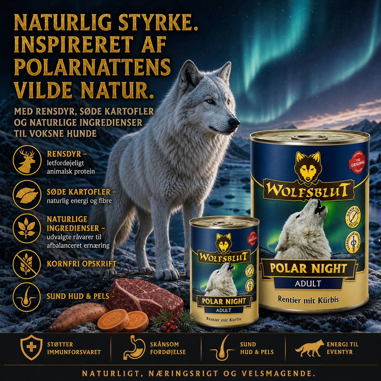 Wolfsblut Polar Night dåsemad